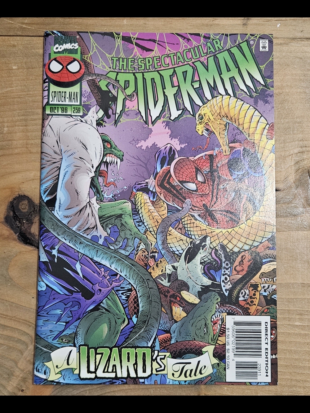 The Spectacular Spider-Man #239 Oct. 1996 Marvel Comics Raw 9.6-9.8